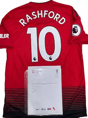 Manchester United Marcus Rashford Match Worn/used Shirt • $2600