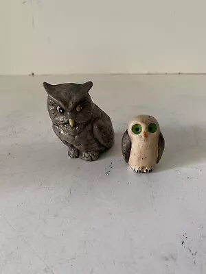 Vintage Lot Of 2 Owls • $3.50