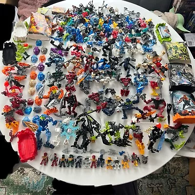 HUGE Lego Small Miniature McDonald’s Bionicle Parts Pieces Masks Figures Lot • $129.99