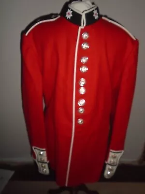 Coldstream Guards Mens Red Ceremonial Tunic Chest 109cm British Army Issue • £225