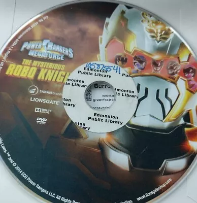 Power Rangers Megaforce Vol. 2: The Mysterious Robo Knight (DVD Disc Only 2014) • $24.95