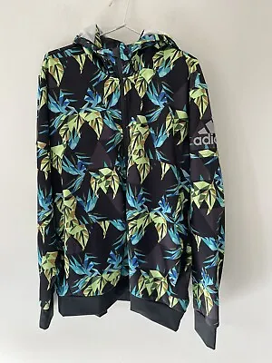 $20 • Buy Adidas Womens Size XL Zip Up Lightweight  Multicoloured Jacket