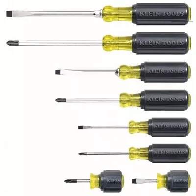 Klein Tools 85078 Screwdriver Set Multi-Application 8-Piece-FREE SHIPPING • $70