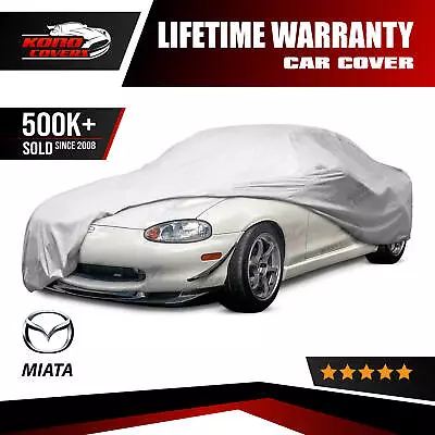 Mazda Miata 4 Layer Car Cover 1990 1991 1992 1993 1994 1995 1996 1997 1999 • $50.95