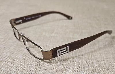 VERSACE Glasses Frames MOD 1122-B 1061 Bronze/Brown Auth. 53-17 Made In Italy • $25