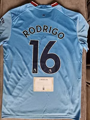 Rodri Signed Manchester City 2022/23 Shirt With COA  • £100