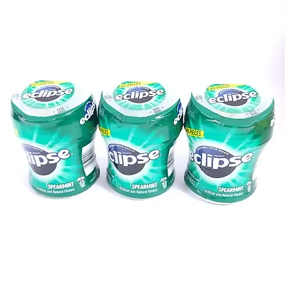 READ 3x 60 Pcs ECLIPSE Spearmint Sugarfree Gum (3 Packs) • $11.19