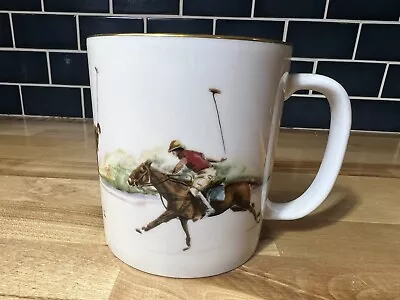 Vintage 1983 Ralph Lauren POLO SCENE Coffee Mug • $61