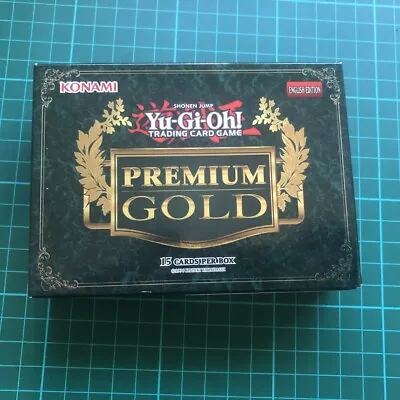 YuGiOh Card Premium Gold Booster Box Origional Rare Factory Sealed • £82.95