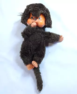 Futagono Monchhichi Sekiguchi 7” Monkey With Blue Eyes Vintage 1974 Thumb Sucker • $14