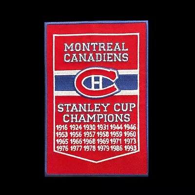 Montreal Canadians Banner Jersey Patch • $15.99