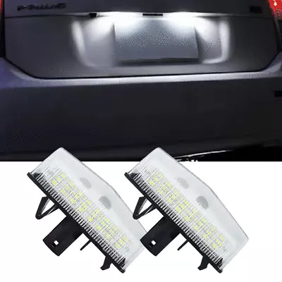 Pair LED License Plate Light Rear Tag Lamp Assembly For 2009-2013 Toyota Venza • $11.53