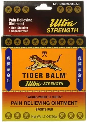 Tiger Balm Ultra Tiger Balm 1.7 Ounces Each (Value Pack Of 12) • $129.92