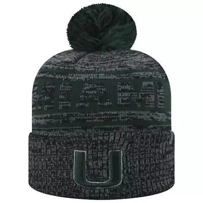 Miami Hurricanes Top Of The World Cuffed Knit Hat Sock It 2 Me • $22