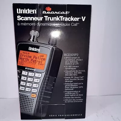 Uniden Police Scanner BCD325P2 Digital Radio Handheld Mobile Trunking • $399