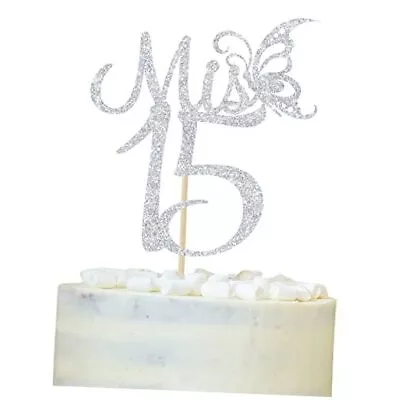 Mis 15 Cake Topper Mis Quince 15 Feliz 15 Anos Cake Decor For Girls Happy  • $14.91