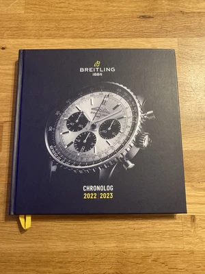 £10.95 • Buy Breitling Watch Chronolog 2023 Catalogue With Uk Price List Navitimer Avenger