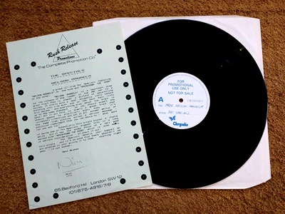 £95 • Buy The Specials Nelson Mandela 1984 Uk Promo Letter Two Tone Vinyl Record Ska 2