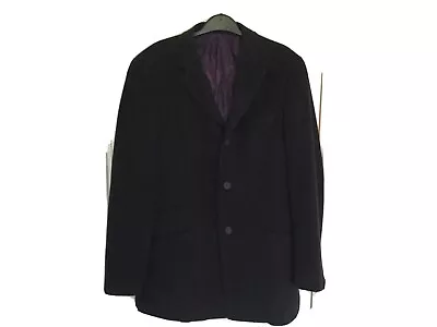 Mens Lined Smart Jacket Charcoal Grey  Medium Designer Charlie Allen 4 George • £9.99