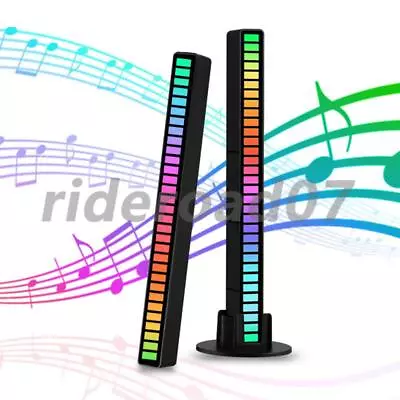 Sound Music Light Voice Activated Pickup Rhythm RGB LED Strip Tube Car Bar Lamp • $9.78