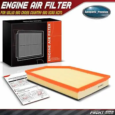 New Engine Air Filter For Volvo XC60 15-17 S60 15-18 XC70 15-16 S80 07-10 15-16  • $20.49