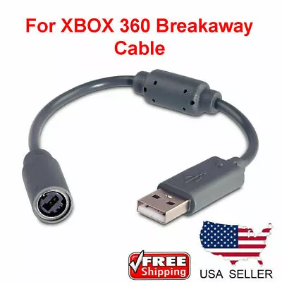 Fr Xbox 360 Wired Remote Controller Usb Breakaway Cable Cord Adapter Pc Computer • $6.49
