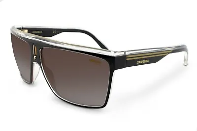 Carrera 22 Unisex HD Polarized Black Gold Sunglasses Sports Retro UV Protection • $128