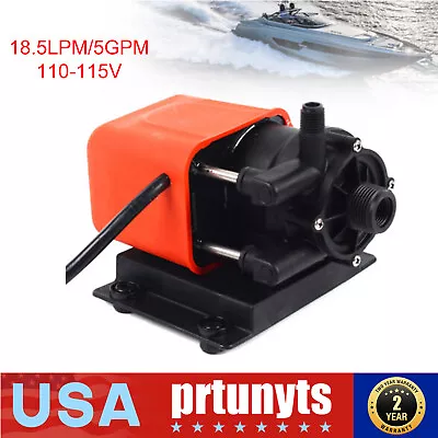 Marine Boat Air Conditioning /Seawater Circulation AC Pump 18.5LPM/5GPM 110-115V • $77.90