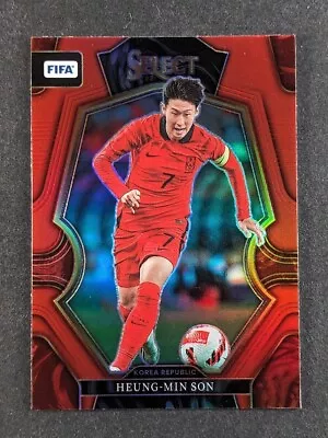 2022-23 Panini Select FIFA HEUNG-MIN SON Red Prizm Mezzanine South Korea #152 • $1.99