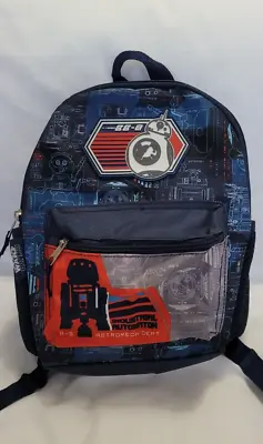 Star Wars Galaxy's Edge Mini Backpack BB8 R2D2 • $11.05