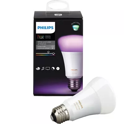 Philips Hue Gen 3 60W A19 White & Color Ambiance Bulb - 464487 • $31.45