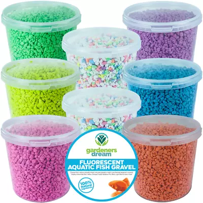 £17.99 • Buy GardenersDream Fluorescent Aquatic Gravel - Premium Aquarium Fish Tank Stones