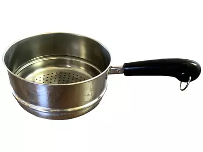 REVERE WARE Steamer Insert Stainless (fits 2 & 3 Qt. Pots)  VERY NICE & SHINY! • $17.95