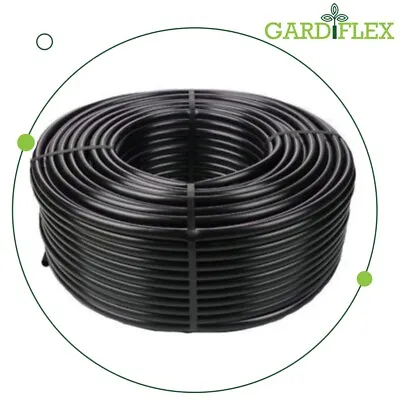 Gardiflex 13mm (1/2) Inch Black LDPE Irrigation Pipe - Garden Supply Watering • £4.99