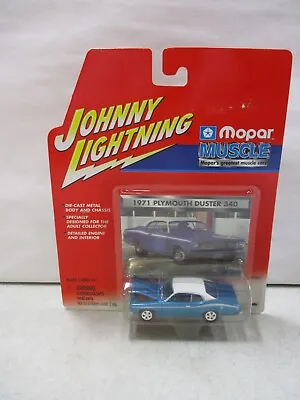Johnny Lightning Mopar Muscle 1971 Plymouth Duster 340 1/64 • $7.99