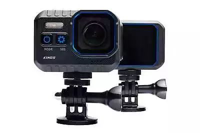 Kings 4K Action Video Camera | IP68 Water & Dust Rating | Doubles As Dashcam • $129