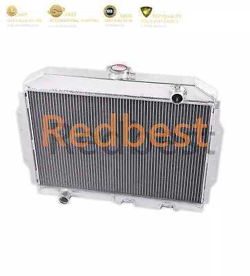 3 Row Alu Radiator For 68-74 AMC Ambassador Javelin AMX Rebel Matador DPL SST V8 • $145