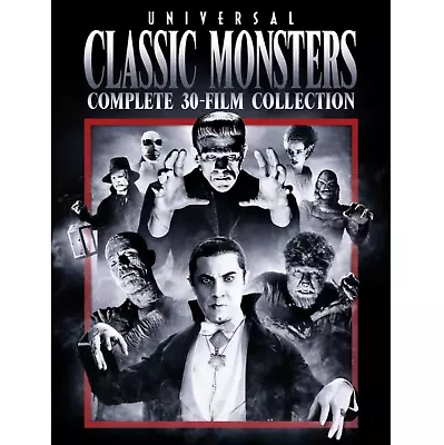 Universal Classic Monsters Complete 30-Film Collection (DVD) • $39