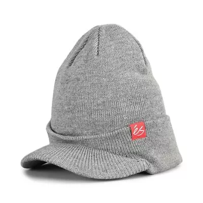 ES Penny Visor Beanie - Grey/Heather • $65