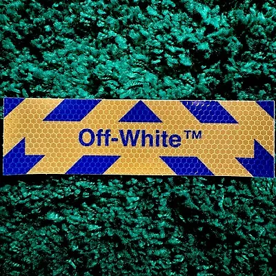 Off-White™ Reflective 3M Sticker - Off-White - Virgil Abloh • $10.14