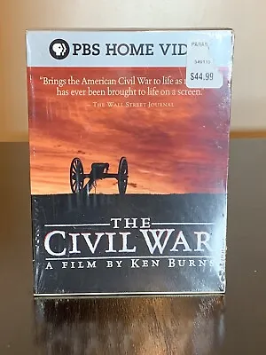 $19.99 • Buy The Civil War: A Film Directed By Ken Burns (DVD, 2005, 5-Disc Set)