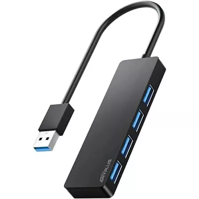 USB 3.0 Hub 4 Port USB Hub SplitterPortable USB Adapter Mini Multiport Expa... • $20.76