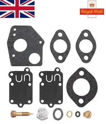 495606 494624 Carburettor Rebuild Kit For Briggs & Stratton 3HP 4HP 5HP Engine • £6.99