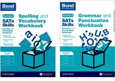 £5 • Buy Bond Ks2 Sats Ages 10-11 Higher Stretch English Revision Practice Workbooks