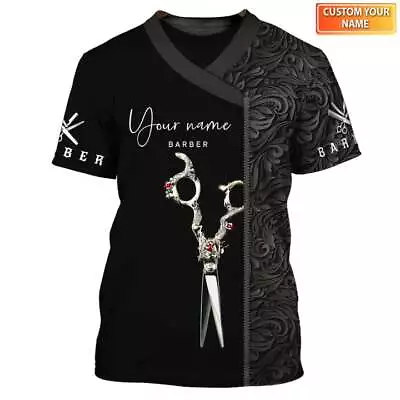 Barber Clothing 3D All Over Print Shirt Men Barber Uniform Gift For Barber Men • $16.99