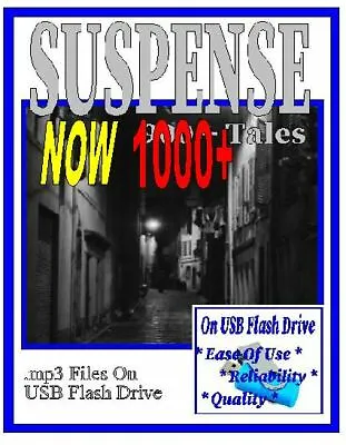 SUSPENSE 1000+ Select Oldtime Radio Shows MP3 OTR On USB Drive • $13.96