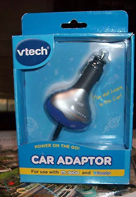 New! VTech Car Adaptor *Factory Sealed*  V.Reader Mobigo AND OTHERS • $9