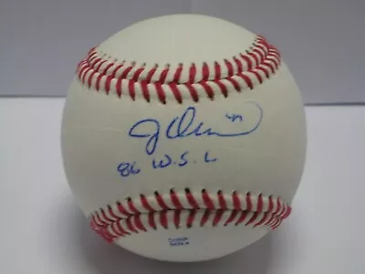 Mets Great Jesse Orosco #47 Autographed Baseball 86 Wsc Inscribed Coa Free Ship! • $24.99