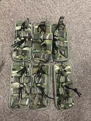 Genuine British Military MTP Osprey MK IV SA80 Single Mag Ammunition Pouches X 6 • £20