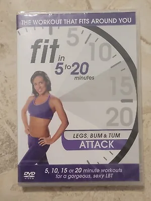 £4.29 • Buy Fit In 5 To 20 Minutes - Legs, Bum And Tum Attack (DVD) **NEW & SEALED** [F1]